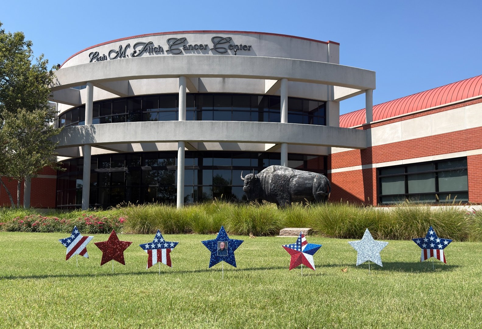 Stars for a Cause displayed at Cancer Centers of Southwest Oklahoma